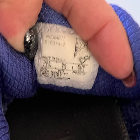 Saucony Ride10 Womens Size 7.5 Model: S10374-3 Blue White Shoes - Picture 8 of 8